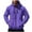 #06Purple, variant on Zip up Hoodies for Mens Hooded Shirt Multi-Pocket Pullover Plain Sweatshirt Comfort Sport Style Hooded Sweat Jacket Breathable Comfortable Hoodie Training Baggy Top with Pocket