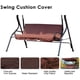 thumbnail image 4 of Cojín de columpio de porche superior de tapicería disponible Cubierta de repuesto columpio de jardín columpio columpio columpio asiento funda de cojín funda de asiento columpio Xemadio LKX-0855-1, 4 of 7