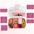 thumbnail image 2 of Cajas para Snacks Estilo Bento Paris Hilton 2 Paquetes con 7 Compartimentos, 2 of 7