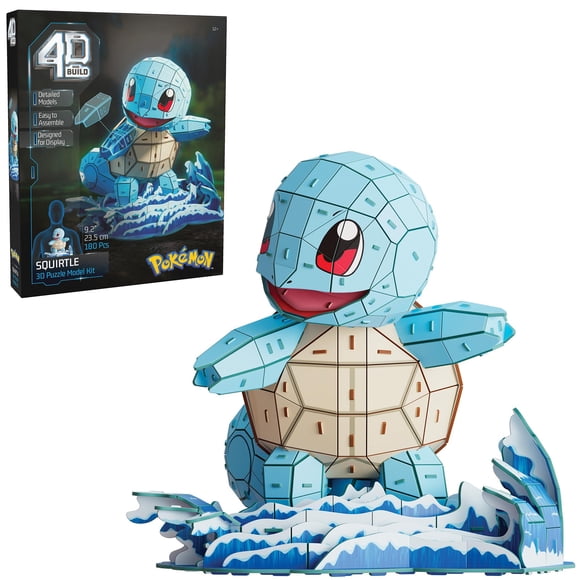 Rompecabezas 4D Puzzles Pokémon Squirtle 180 Piezas