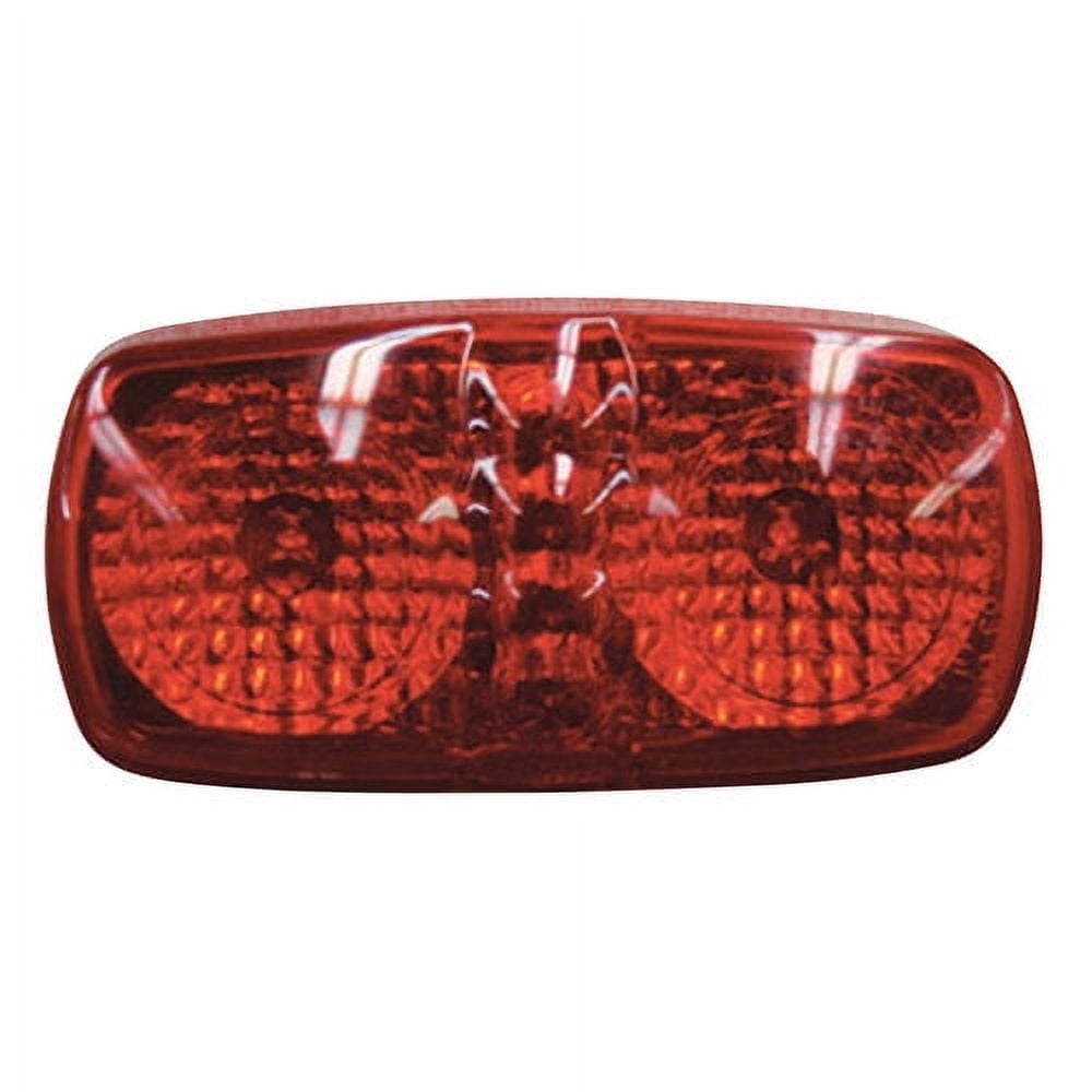 (2 pack) Hopkins Towing Solutions LED Multi Faceted Marker Light, Red, CW1544R