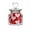 multicolor, variant on Beforeyayn Decorative Heart-Shaped Textured Glass Jars, Airtight Glass Jars Cute Cookie Jar Decorative Jars with Heart-Shaped Lids, Perfect for Candy, Snacks, and Gifting