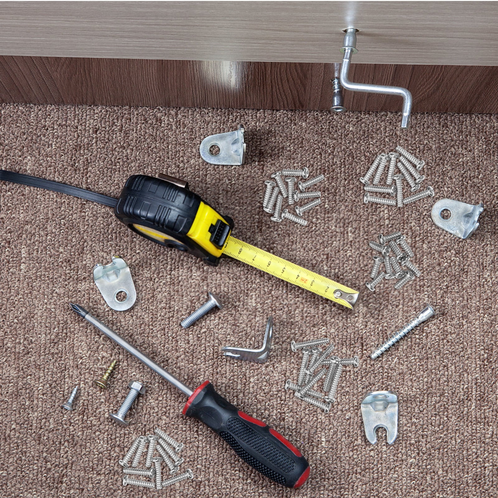 unbranded  Self Tapping Screws for Metal Replacement Screwdriver Concrete Silver
