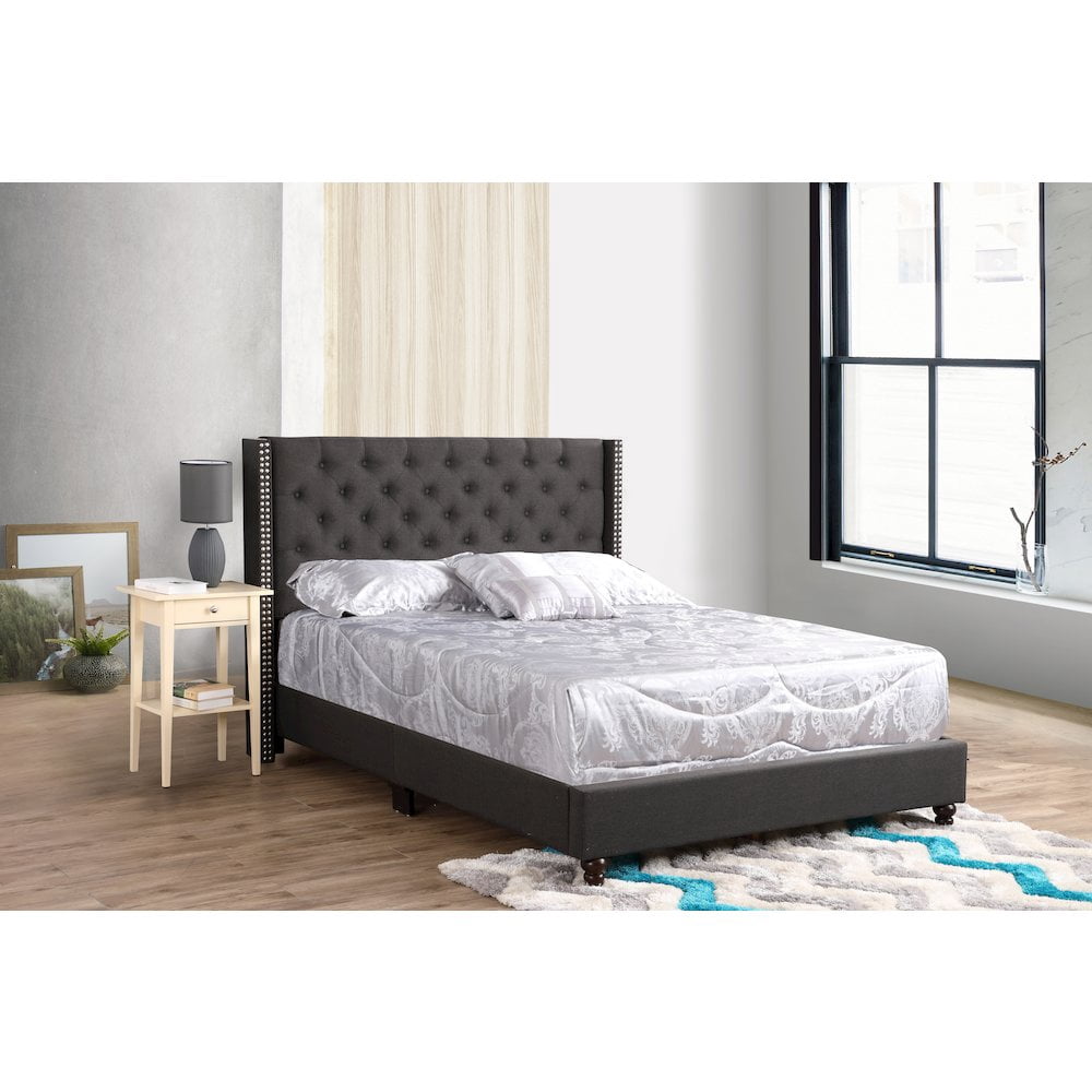 Glory Furniture Julie Queen Bed in Black Color
