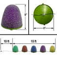 thumbnail image 2 of Set of 10 - 8" Tall Sugar Coated LED Gumdrop Christmas Pathway Lights - A/C Powered, 2 of 7