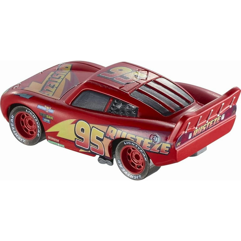 Mattel, Disney / Pixar Cars Diecast Car, Rusteze Lighting McQueen