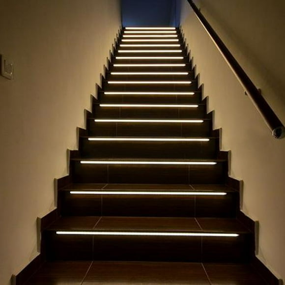 Smart Stair Lights Turn On When You Walk On Them Night Induction Stair Light A7808
