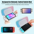 thumbnail image 2 of EEEkit Carrying Case Fit for Nintendo Switch OLED, Switch OLED Accessories Bundle Compatible with Nintendo Switch OLED With Screen Protector, Protector Case, Gradient Color, 2 of 9