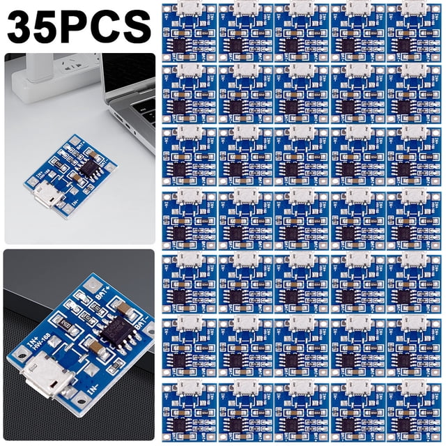 Módulo Carga Batería 1A Panel Cargador Batería Portátil Micro USB (1PCS)