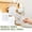 Clear, variant on Double-Sided Adhesive Wall Hooks Storage Tools Wall Mounted Hooks For Kitchen, Selfadhesive Heavy Duty 15Kg Hanging Hooks No Drilling No Screws No Holes No Glue, Transparent