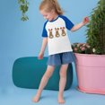 thumbnail image 4 of RXIRUCGD 2025 Vêtements d'Été pour Enfants Tout-Petits Garçons Filles Mode Mignon Col Rond Imprimé Manches Courtes Haut, 4 of 6