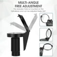 thumbnail image 2 of WEST BIKING Rear view mirror,Tubbek Adjustable Handlebar Mirror Handlebar Mirror Bike Mirror Adjustable Handlebar Mirror Bike Rearview Rear View Mirror Buzhi View Mirror Handlebar, 2 of 6