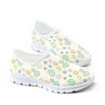 thumbnail image 5 of Psesaysky Colorful Circles Printed Shoes for Girls Students Low-Cut Casual Shoes Lightweight Breathable Walking Sneakers, 5 of 7