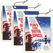 Plan 9 from Outer Space Road Rage Air Freshener - Vanilla Scent - 3 Pack