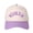 Purple, variant on 'MERICA Embroidered Patchwork Trucker Cap | Adjustable Unisex Snapback, American Pride Essential