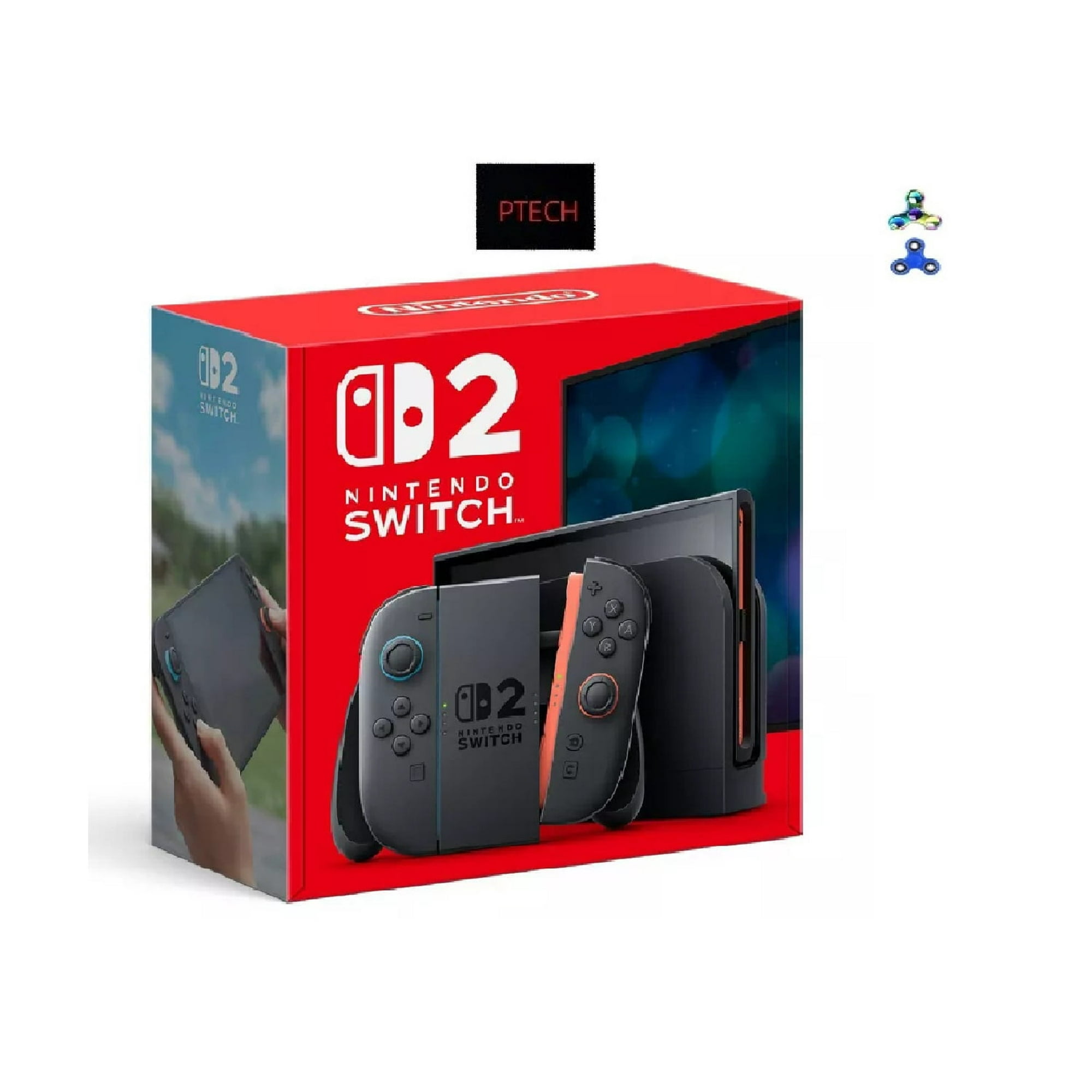 2025 Newest Nintendo Switch™ 2 Console with PTECH Controller Cover