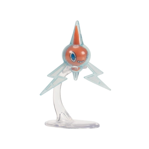 Pokemon Battle Figure 3 Pack - Features 2-Inch Rotom with Stand and Wooloo and 3-Inch Poliwhirl Battle Figures