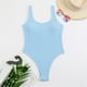 thumbnail image 3 of WILLBEST Trajes de Baño de Natación Para Mujer Trajes de Baño de Cintura Alta Para Mujer Traje de Baño Cruzado Con Lazo En La Espalda Traje de Baño Monokini Traje de Baño de 1 Pieza, 3 of 5
