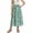 v#2GN14, variant on Baby Girls Skirt Cute Floral Pattern Pleated Elastic High Waist Ankle Length Loose Fit For Travel Party Leisure Skirts,Blue,7-8 Years