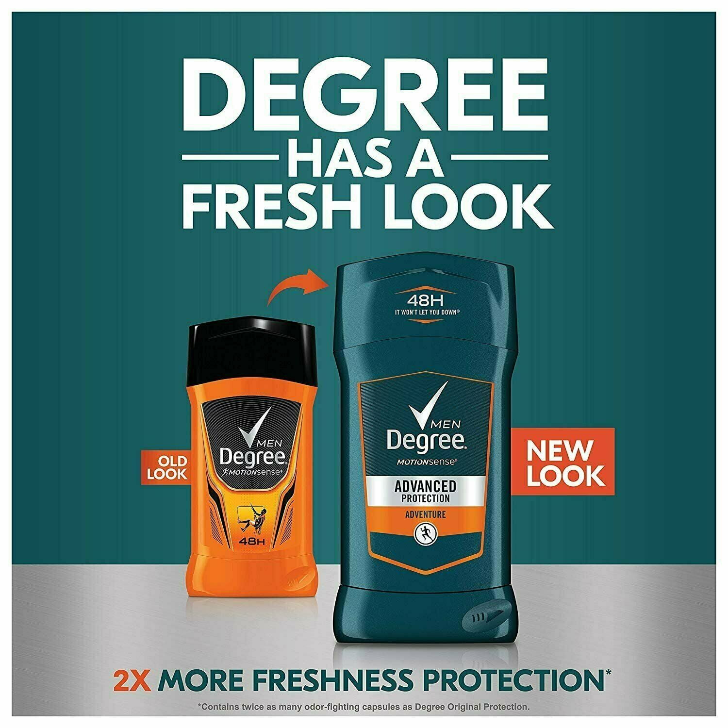 Degree Men Antiperspirant & Deodorant Solid, Sport Defense 2.7 oz (Pack of 4)
