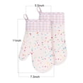 thumbnail image 6 of KYAIGUO Oven Mitts Heat Resistant Kitchen Oven Mitts Pot Cover for Cooking Silicone Baking Mitts Non-slip Cooking Baking Grilling 2PCS, 6 of 10