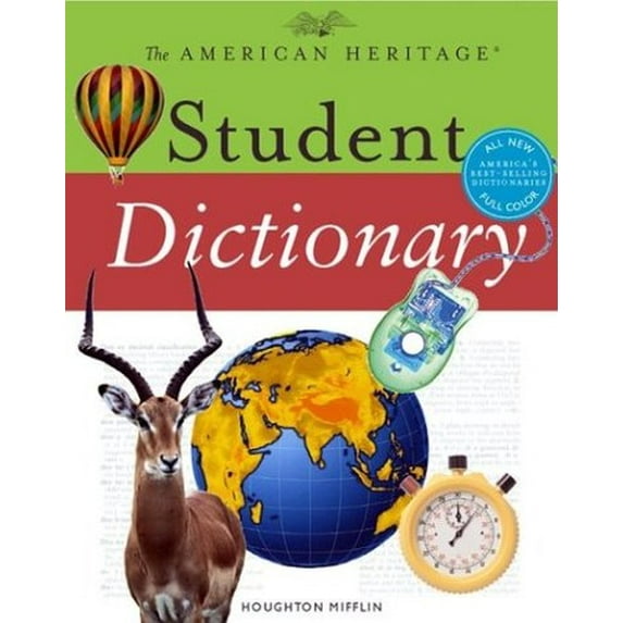 Pre-Owned The American Heritage Student Dictionary, 9780618256198, 0618256199, Hardcover,