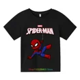 thumbnail image 3 of Camiseta de manga corta con estampado de Spider-Man de Marvel para niño y niña, camiseta de algodón para bebé, camiseta de manga corta para niño, ropa deportiva para niño, 3 of 5