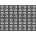 thumbnail image 1 of Ahgly Company Indoor Rectangle Patterned Dark Gray Area Rugs, 7' x 9', 1 of 6