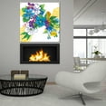 thumbnail image 6 of Epic Art 'Flower Power III' by Mike Schick, Acrylic Glass Wall Art, 36"x36", 6 of 8