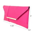 thumbnail image 4 of Faux Patent Leather Envelope Candy Clutch, 4 of 52