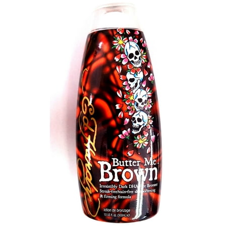 Ed Hardy Butter Me Brown Indoor Tanning Bed Lotion