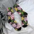 thumbnail image 5 of Cauagu Colorful Roses Print Crew Socks for Women and Men,Adult Athletic Running Socks 1-Pair Sports Socks Work Gear Socks with Moisture Wicking, 5 of 6