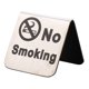 thumbnail image 3 of Señal de Prohibido Zulema Acero Inoxidable Cepillado Doble Cara 2x2 pulgadas, 3 of 8