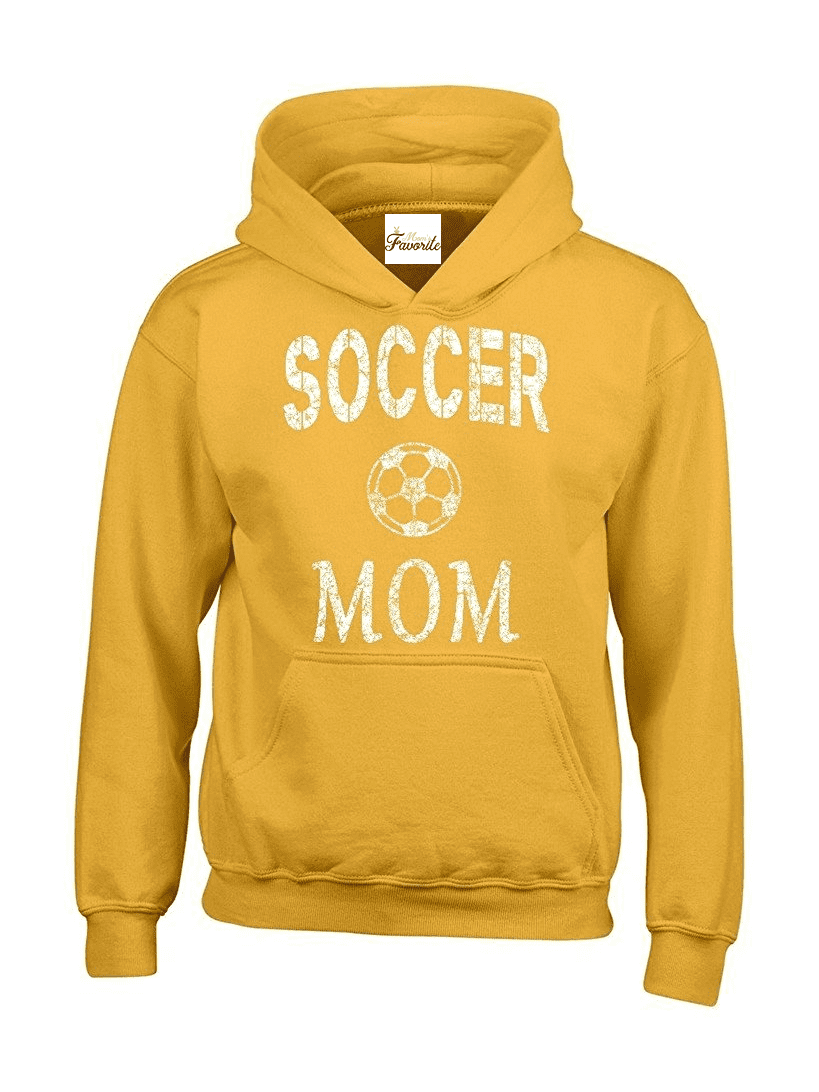 Mom's Favorite Unisex Soccer Mom Hoodie Sweatshirt