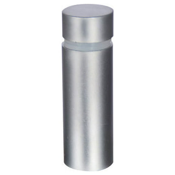 Signworld Sign Standoffs Satin 3/4" X 2" [4 PCS] - Great for Offsetting Display Panels! (Signs, Display, Advertising, Marketing, Print, Acrylic Print,Wall Displays)