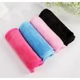 thumbnail image 3 of Women Soft Tender Reusable Microfiber Makeup Remover Facial Cloth Fine Magic Face Towel, 3 of 6