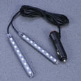 thumbnail image 5 of FELTECHELECTR Car Interior Atmosphere Neon Lights Lamps Strip Plastic 1Set 4.9x0.5x0.5in, 5 of 6