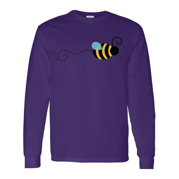 Inktastic Honey Bee Long Sleeve T-Shirt