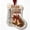 4E - Bell, variant on Christmas Stocking Cash & Treat Holder Ornament, Christmas Money Holder Ornaments, Christmas Decoration, Christmas Gift for Kiddo Adults (Reindeer)