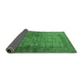 thumbnail image 2 of Ahgly Company Indoor Rectangle Oriental Emerald Green Industrial Area Rugs, 2' x 5', 2 of 4