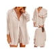 thumbnail image 4 of Txlixc Blusa de manga larga de color sólido y pantalones cortos de cintura elástica Txlixc  moda, 4 of 7