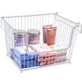 thumbnail image 6 of Sorbus Metal Wire Baskets Storage Bin Organizer for Food Pantry, Kitchen, Laundry Room, Basket Organizers for Home, Bathroom, Closet Organization, Iron Metal, 6 of 9