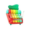 thumbnail image 3 of Teclado de piano para niños,Juguete musical 2 en 1 para bebés,Xilófono para piano para bebés,juguete educativo preescolar,Instrumentos de juguete de xilófono Percepción claves, 3 of 8
