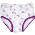 thumbnail image 2 of B-One Kids Girls' Tag Free Cotton Bikini Underwear 8-Pack, 2 of 5
