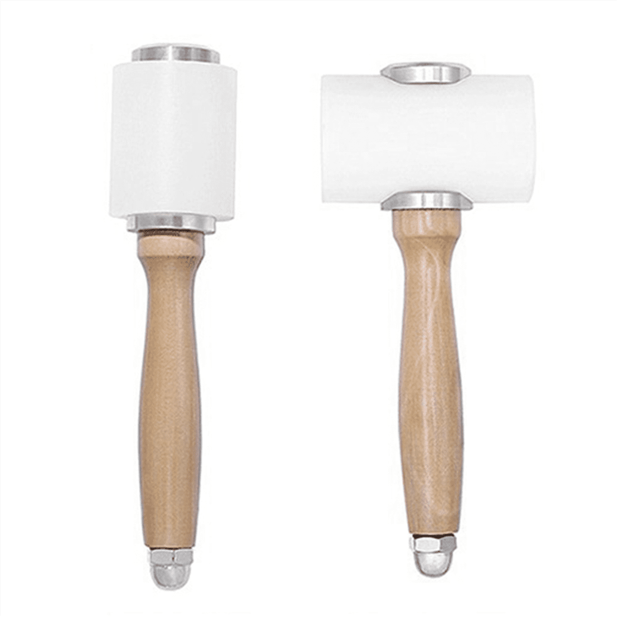 TOP! Leather Carving Hammer DIY Mallet Nylon Wooden Handle Sewing Cowhide Tool Kit