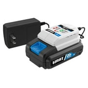 HART 20-Volt Lithium-Ion 2.0Ah Battery and 2Amp Fast Charger