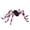 Pink, variant on Kiddiway Multicolor Halloween Plush Spider - 20-Inch Soft Decoration Prop for Party, Stuffed Animal - Halloween Decorations, Cute Halloween Decor,Green