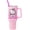 Hello Kitty Waving, variant on Silver Buffalo Sanrio Hello Kitty Waving Stainless Steel Tumbler with Handle and Straw, Fits in Standard Cup Holder, 40 Ounces