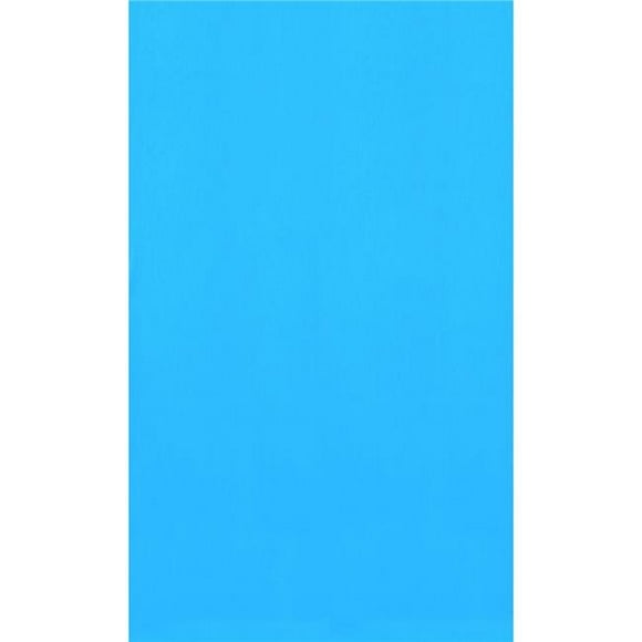 Doublure Ronde de 18 Pieds avec Jauge Standard, 48 à 52 Pouces - Bleu
