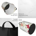 thumbnail image 4 of Balery Home Sweet Home Floral Round Laundry Basket with Handles Waterproof Freestanding Laundry Hamper for Clothes Toys in the Dorm and Family-Small, 4 of 8
